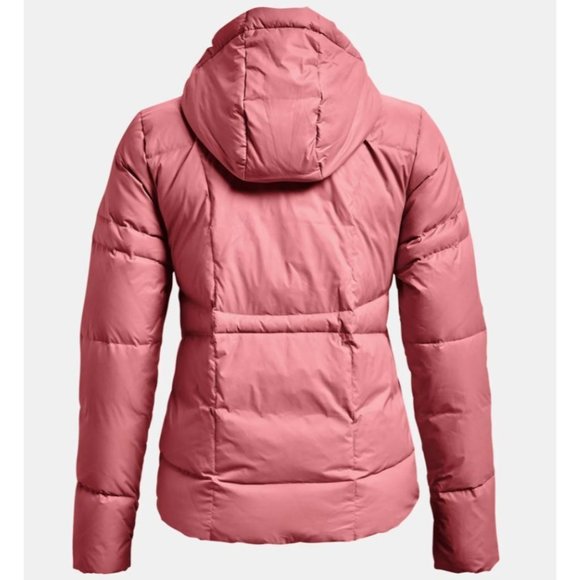 Womens Under Armour Jacket Medium 600 Fill Duck Down Feather Insulated Loose Fit - Picture 2 of 7